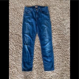 Mother jeans size 28 high waisted looker crop